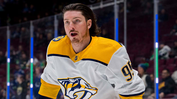 Nashville Predators forward Matt Duchene.
